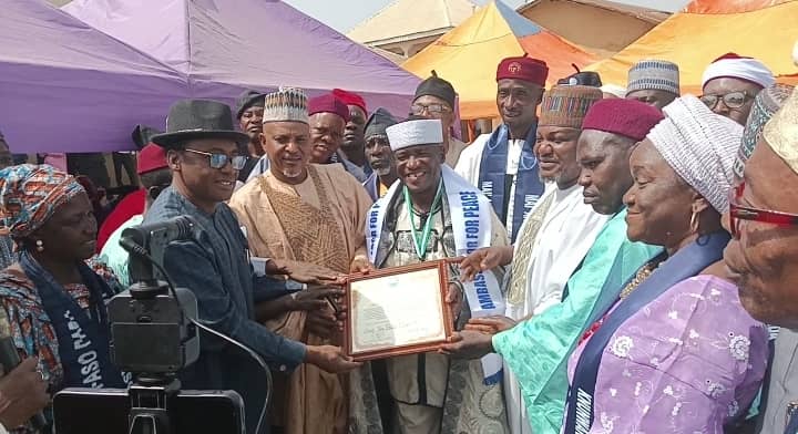 Aso Pada Chief Bags Peace Ambassador, Coronates New Council Members.