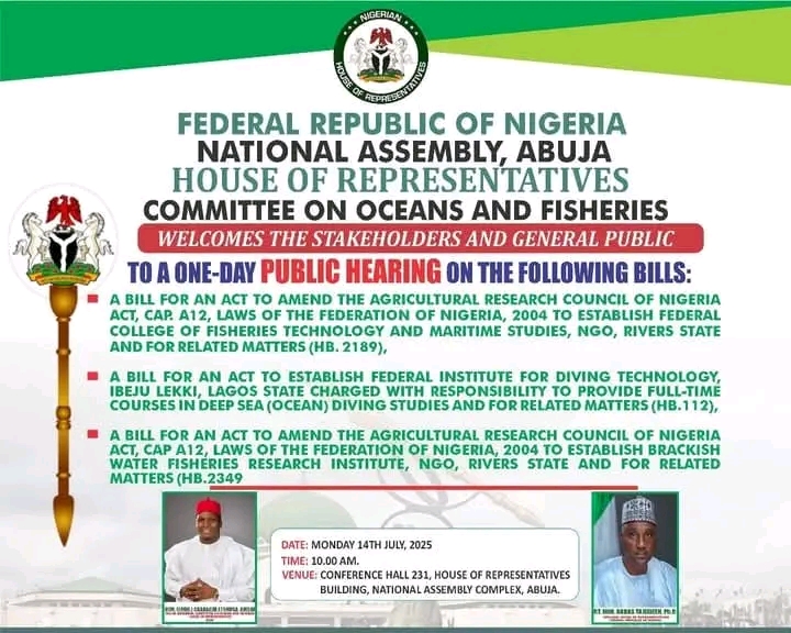 Hon. Abiante’s Bills to Establish New Marine Institutions Receive Massive Public Support