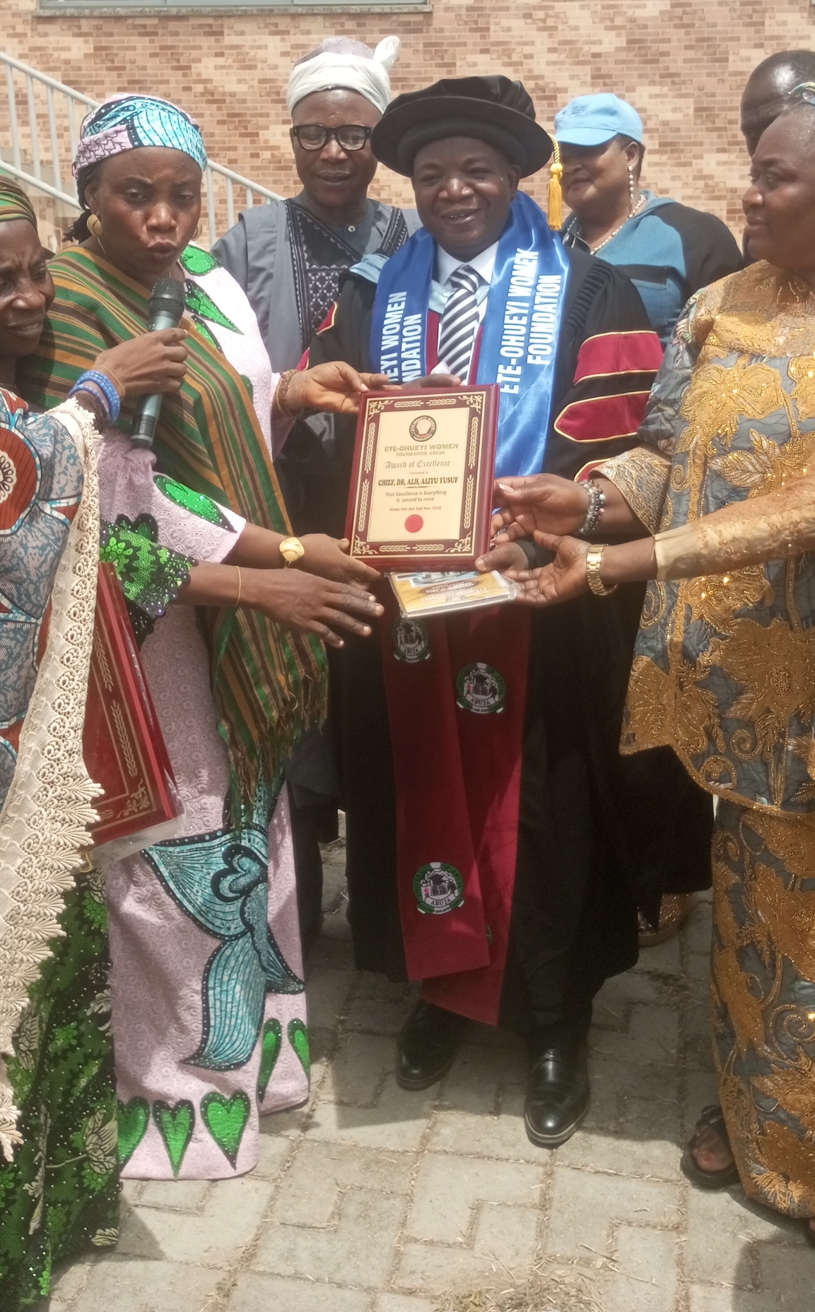Chief Dr. Aliyu Yusuf Bags PhD, Honoured for Humanitarian Service at the 29th and 30th Combined Convocation of University of Abuja
